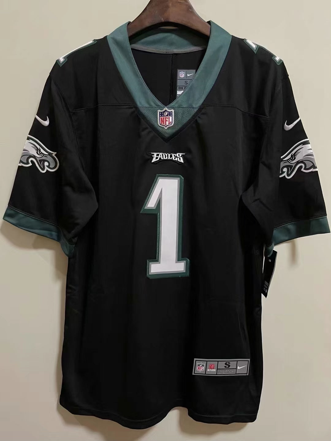 Camisa  Philadelphia Eagles Vapor Limited Preta