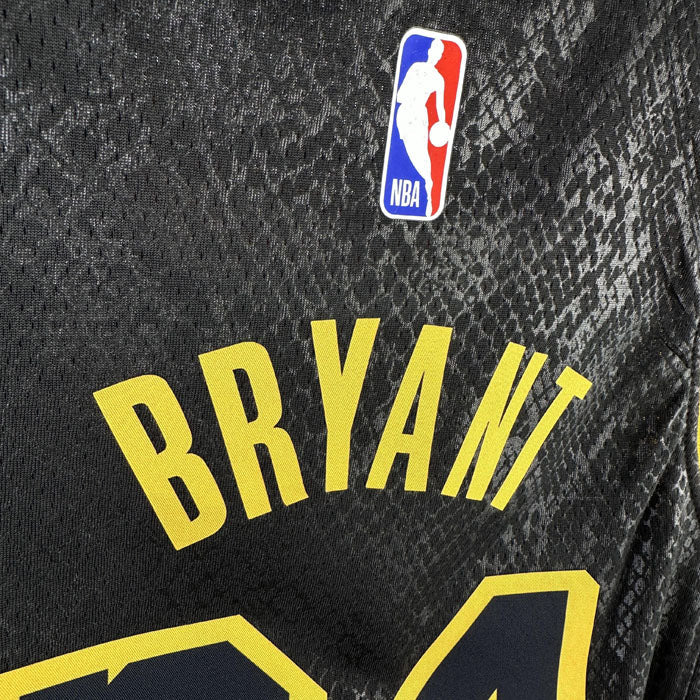 Regata Infantil  Los Angeles Lakers Kobe Bryant 24 Preta