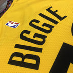 Regata  Brooklyn Nets Bed Stuy Edition Notorius B.I.G Amarela