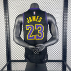 Regata  Los Angeles Lakers City Edition 23/24 LeBron James Preta