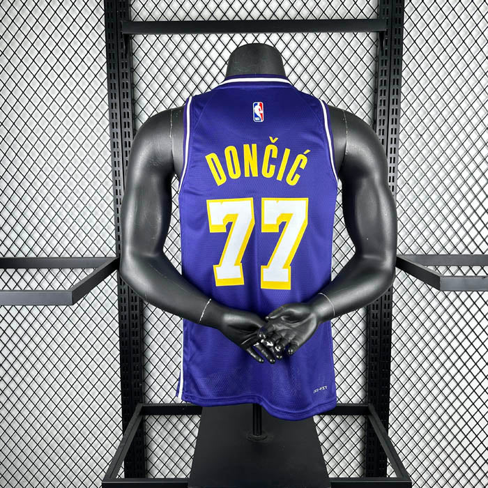 Regata Los Angeles Lakers Statement 25/26 Luka Doncic Roxa