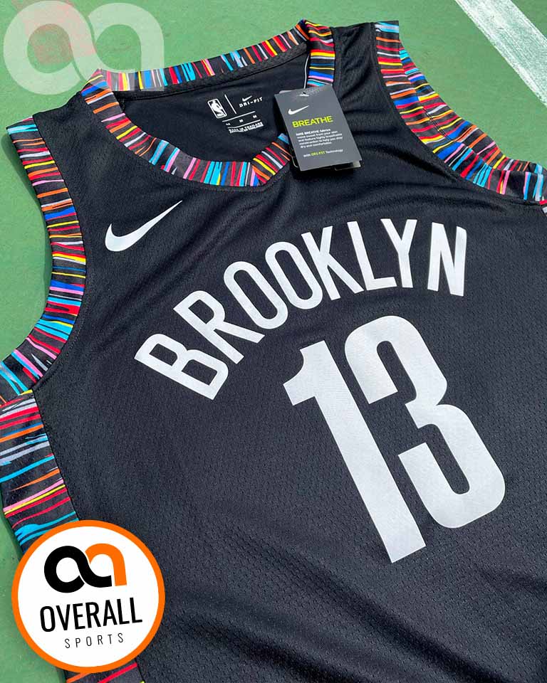 Regata  Brooklyn Nets City Edition 19/20 James Harden Preta