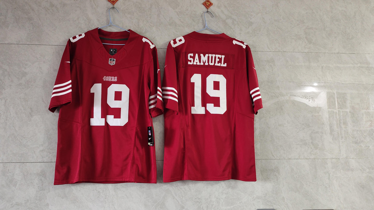 Camisa NFL San Francisco 49ers Vapor F.U.S.E. Limited Vermelha