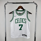 Regata Infantil  Boston Celtics Jaylen Brown Branca