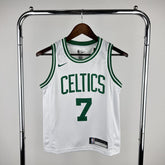 Regata Infantil  Boston Celtics Jaylen Brown Branca