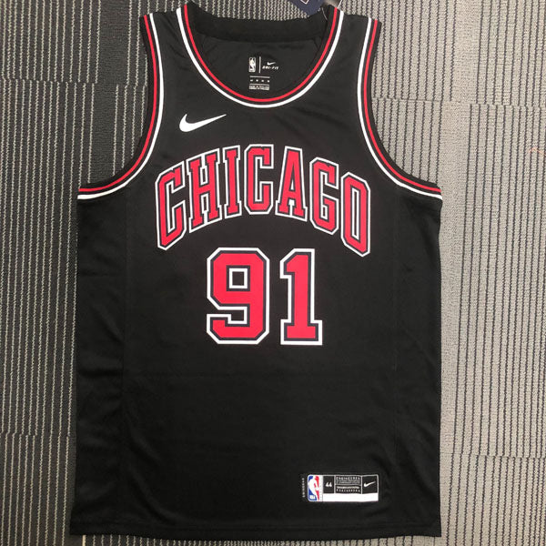 Regata  Chicago Bulls Dennis Rodman Preta