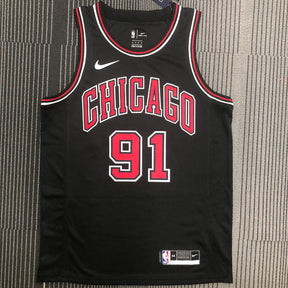 Regata  Chicago Bulls Dennis Rodman Preta