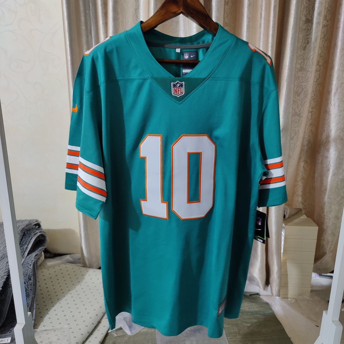 Camisa  Miami Dolphins Vapor Limited Verde