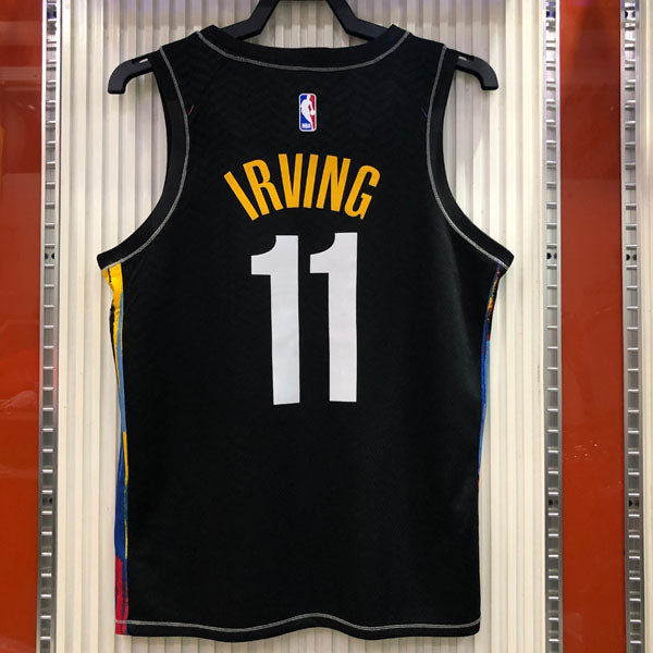 Regata  Brooklyn Nets City Edition 20/21 Kyrie Irving Preta