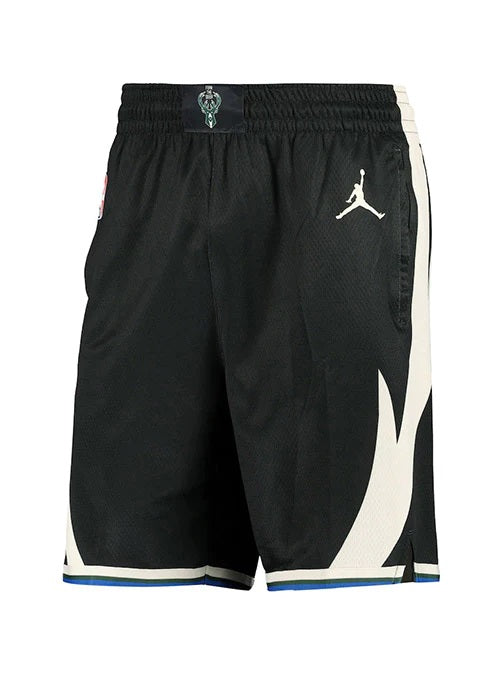 Short  Milwaukee Bucks Statement Edition Preto