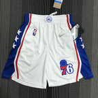 Short  Philadelphia 76ers Association Edição 75 anos 21/22 Branco
