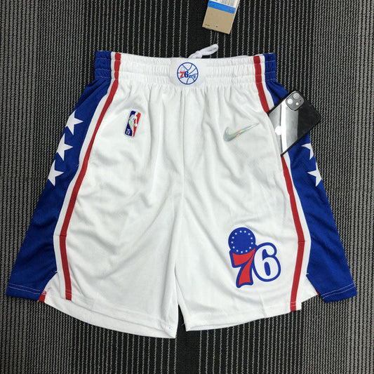 Short  Philadelphia 76ers Association Edição 75 anos 21/22 Branco