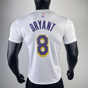 Camiseta  Los Angeles Lakers Kobe Bryant 8 DRI-FIT Branca