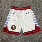 Short  Denver Nuggets City Edition Branco