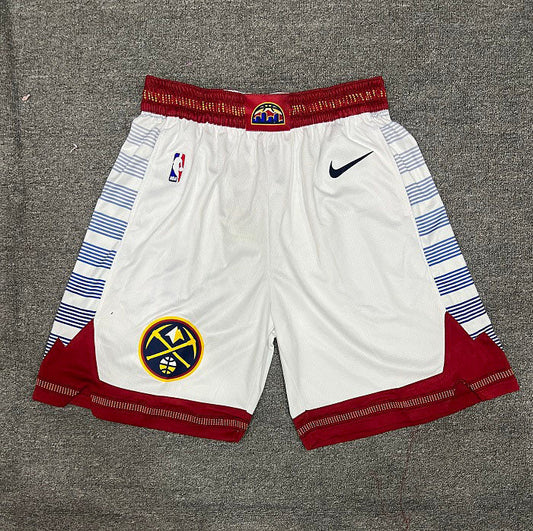 Short  Denver Nuggets City Edition Branco
