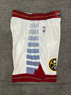 Short  Denver Nuggets City Edition Branco
