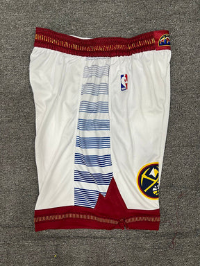 Short  Denver Nuggets City Edition Branco