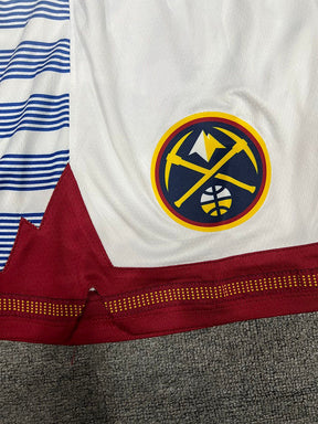 Short  Denver Nuggets City Edition Branco