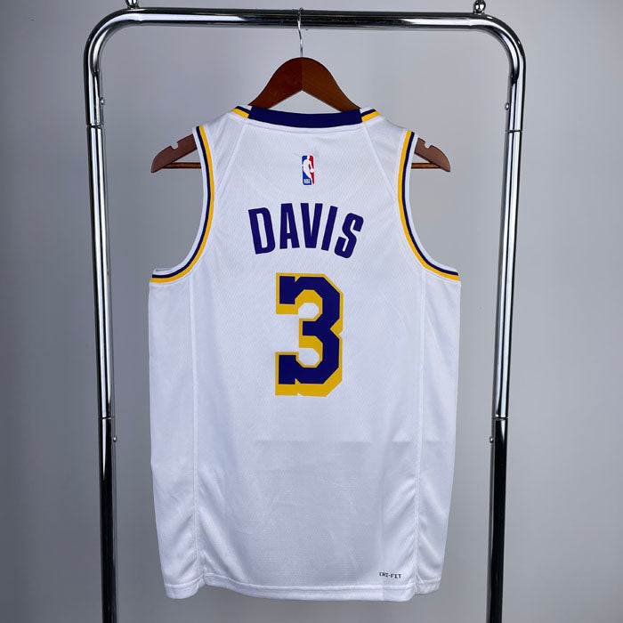 Regata  Los Angeles Lakers Association Edition 24/25 Anthony Davis Branca