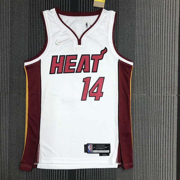 Regata  Miami Heat Association Edição 75 anos Tyler Herro Branca
