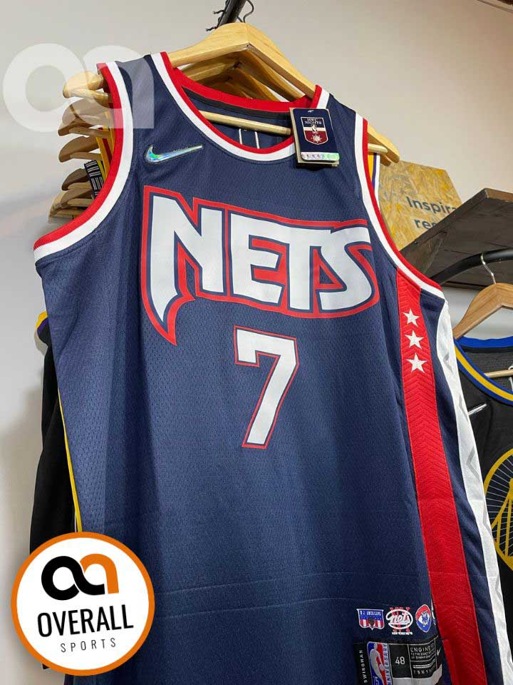 Regata  Brooklyn Nets City Edição 75 anos Kevin Durant