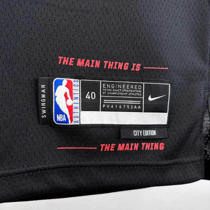Regata  Miami Heat City Edition 23/24 Bam Adebayo Preta