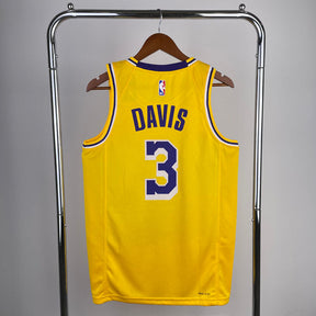 Regata  Los Angeles Lakers Icon Edition 24/25 Anthony Davis Amarela