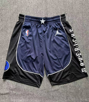 Short  Dallas Mavericks Statement Edition Azul e Preto