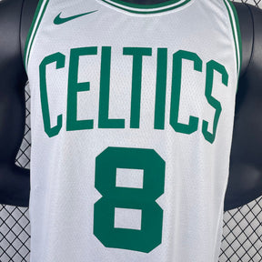 Regata  Boston Celtics Association Edition 24/25 Kristaps Porzingis Branca