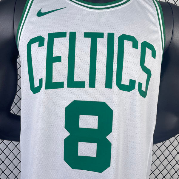Regata  Boston Celtics Association Edition 24/25 Kristaps Porzingis Branca