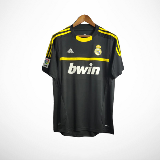 Camisa Real Madrid Goleiro Preta 11/12 - Versão Retrô
