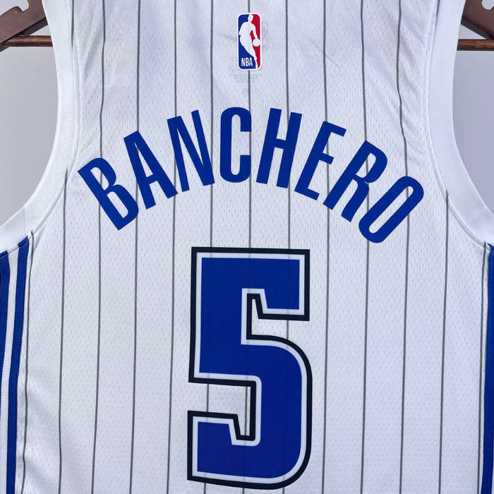 Regata  Orlando Magic Association Edition 24/25 Paolo Banchero Branca