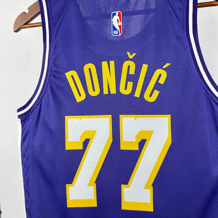 Regata Los Angeles Lakers Statement 25/26 Luka Doncic Roxa