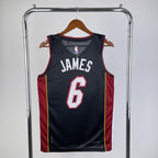 Regata  Miami Heat Icon Edition LeBron James Preta
