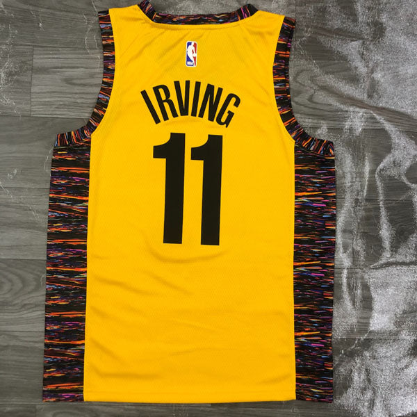 Regata  Brooklyn Nets Bed Stuy Notorius B.I.G Amarela Irving