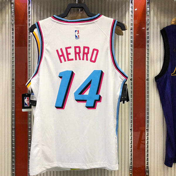 Regata  Miami Heat Vice Edition Tyler Herro Branca