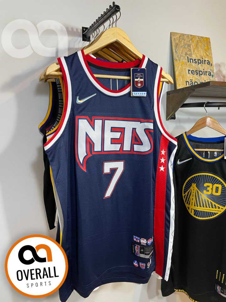 Regata  Brooklyn Nets City Edição 75 anos Kevin Durant