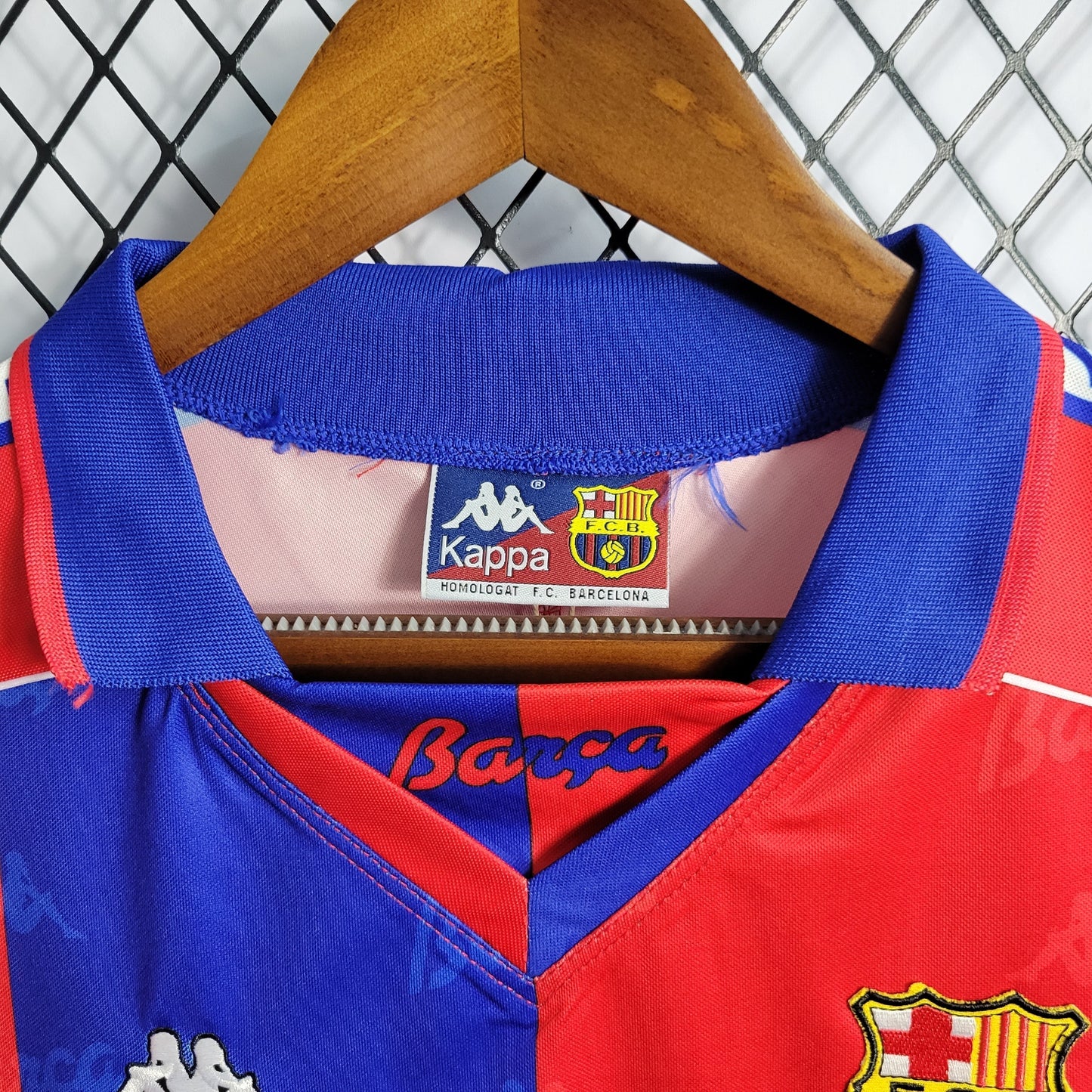 Camisa Barcelona Titular 92/95 - Versão Retrô