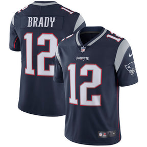 Camisa  New England Patriots Vapor Limited Azul Brady