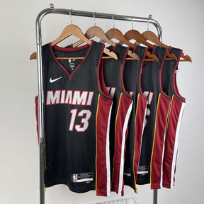 Regata  Miami Heat Icon Edition 24/25 Bam Adebayo Preta