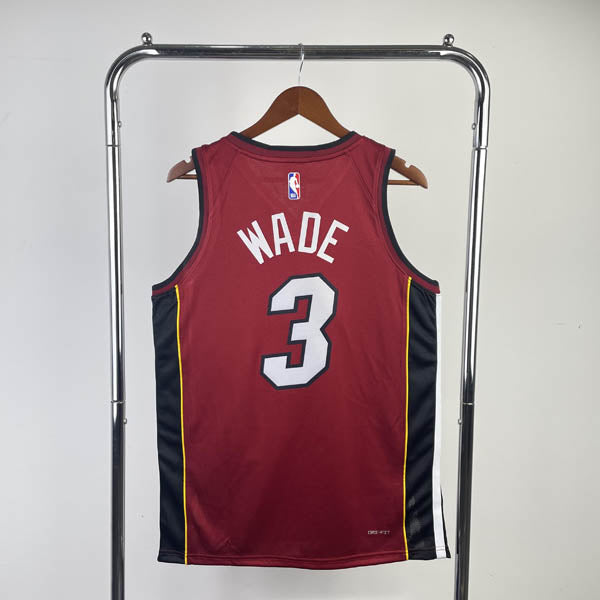 Regata  Miami Heat Statement Edition Dwayne Wade Vermelha
