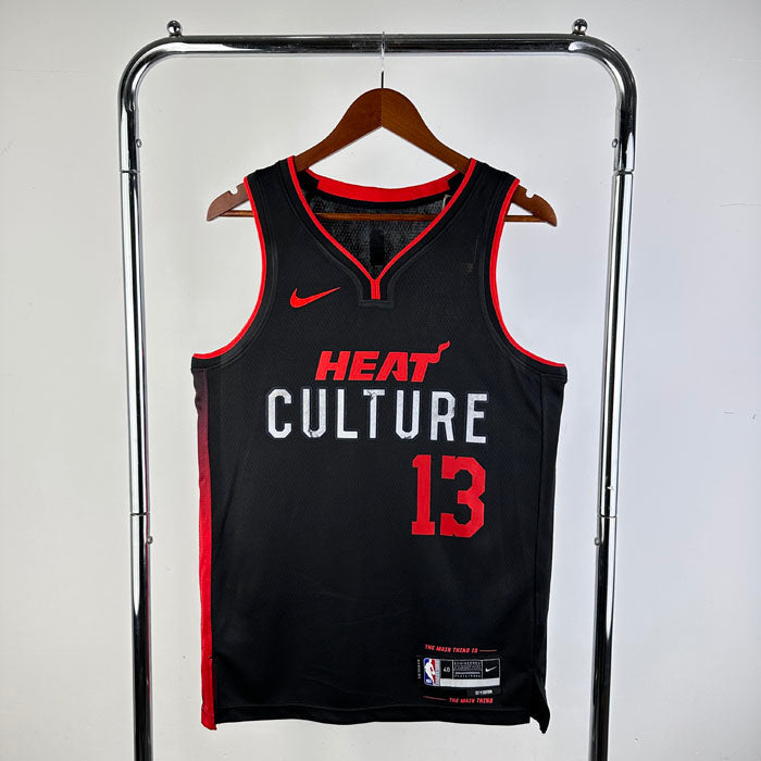 Regata  Miami Heat City Edition 23/24 Bam Adebayo Preta