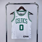 Regata Infantil  Boston Celtics Jayson Tatum Branca