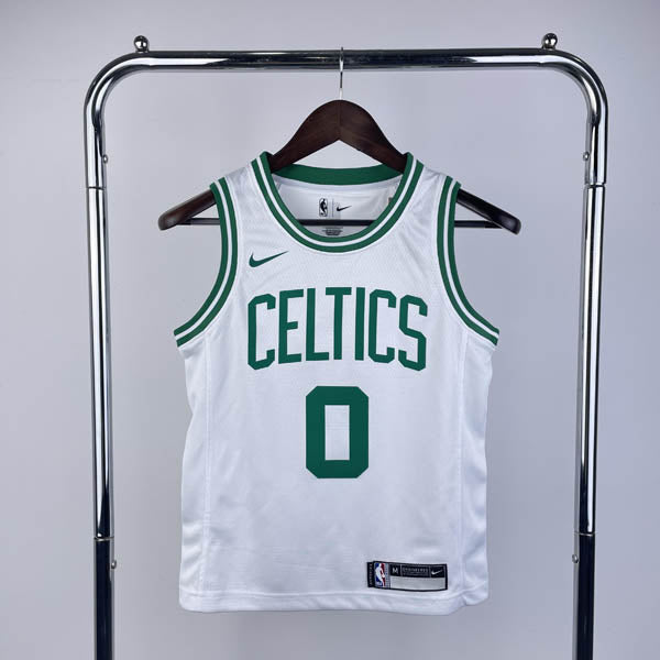 Regata Infantil  Boston Celtics Jayson Tatum Branca