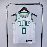 Regata Infantil  Boston Celtics Jayson Tatum Branca