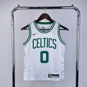 Regata Infantil  Boston Celtics Jayson Tatum Branca