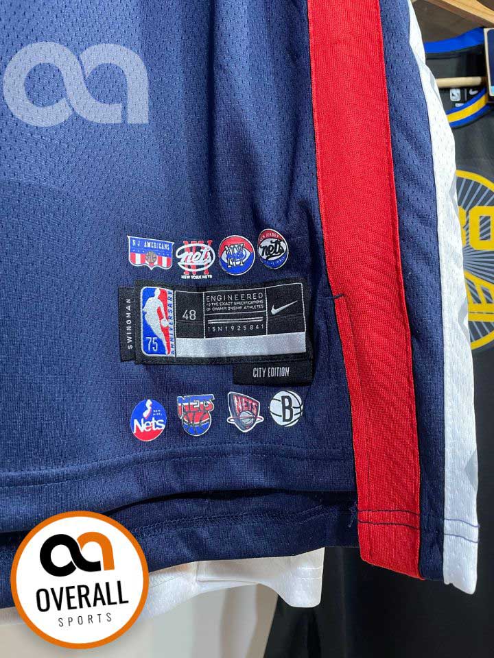 Regata  Brooklyn Nets City Edição 75 anos Kevin Durant