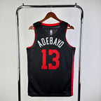 Regata  Miami Heat City Edition 23/24 Bam Adebayo Preta