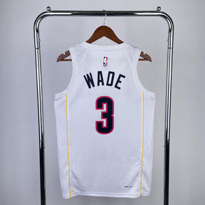 Regata  Miami Heat City Edition 22/23 Dwayne Wade Branca
