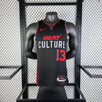 Regata  Miami Heat City Edition 23/24 Bam Adebayo Preta